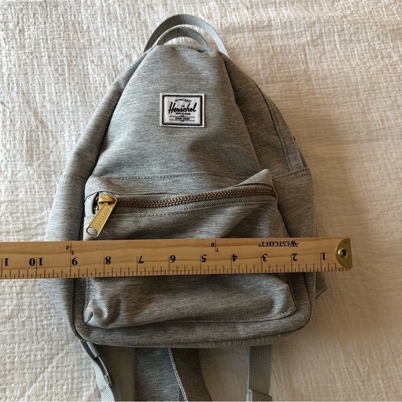 HERSCHEL gray Nova Mini backpack NWOT main image 9